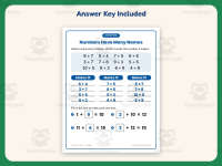 Sorting Addition Equations Worksheet – 1st Grade Math Practice preview 3