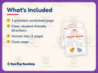 Sorting Living and Non-Living Things Worksheet – 3rd Grade Science preview 5