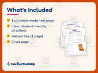 Sound Out Words Touching Worksheet – Kindergarten Fluency Practice preview 5