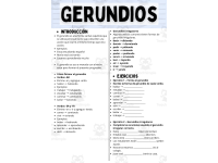 Spanish Grammar Activity Worksheets - Gerunds - Spanish Only preview 2