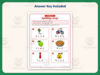Spelling Long I Worksheet – 1st Grade Alphabet & Long Vowels Practice preview 3