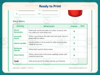 Spelling Soup Intermediate Daily Worksheet – 4th Grade Grammar preview 7
