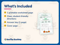 Spelling Word Definitions Worksheet – 2nd Grade Grammar Practice preview 5