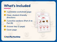Spelling Words Worksheet – 2nd Grade Consonants & Digraphs Practice preview 5