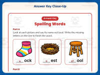 Spelling Words Worksheet – 2nd Grade Consonants & Digraphs Practice preview 7
