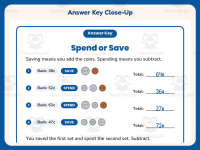 Spending Saving Worksheet – 2nd Grade Addition & Money Practice preview 7