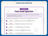 Sports Fact and Opinion Worksheet – 2nd Grade Reading Practice preview 7