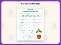 St. Patrick’s Day ABC Order Worksheet – 3rd Grade Alphabetical Order preview 3