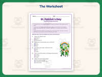 St Patrick’s Day Reading Comprehension Worksheet – 1st Grade Practice preview 2