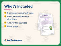 St Patrick’s Day Reading Comprehension Worksheet – 1st Grade Practice preview 5