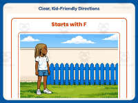 Starts With F Reading Comprehension Worksheet – 2nd Grade Alphabet preview 4