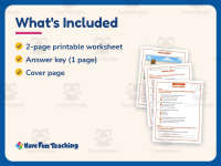 Starts With F Reading Comprehension Worksheet – 2nd Grade Alphabet preview 5