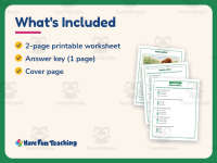 Starts With L Reading Comprehension Worksheet – 1st Grade Alphabet preview 5
