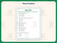 Starts With L Reading Comprehension Worksheet – 1st Grade Alphabet preview 7