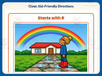 Starts With R Reading Comprehension Worksheet – 2nd Grade Alphabet preview 4
