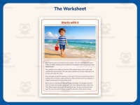 Starts With S Reading Comprehension Worksheet – 2nd Grade Alphabet preview 2