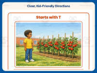 Starts With T Reading Comprehension Worksheet – 2nd Grade Alphabet preview 4