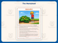 Starts With Z Reading Comprehension Worksheet – 2nd Grade Alphabet preview 2