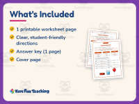 States of Matter Worksheet – 3rd Grade Science Practice + Answer Key preview 5