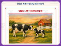Stay At Home Cow Reading Comprehension Worksheet – 3rd Grade Animals preview 4