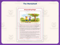 Storymaking Magic Reading Comprehension Worksheet – 3rd Grade Practice preview 2