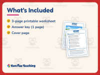 Stretching Health and Fitness Reading Worksheet – 5th Grade Practice preview 5