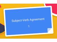 Subject-Verb Agreement Sample Lesson - Grammar Grade 5-6 (PPT) preview
