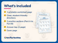 Subtract Single Digit Worksheet – 2nd Grade Subtraction Practice preview 5