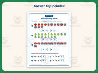 Subtracting Nine Writing Equations Worksheet – 1st Grade Subtraction preview 3