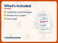 Subtraction Equations Word Problems Worksheet – Kindergarten Math preview 5