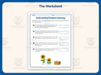 Subtraction Word Problem Solving Worksheet – 2nd Grade Word Problems preview 2