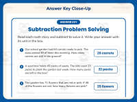 Subtraction Word Problem Solving Worksheet – 2nd Grade Word Problems preview 7