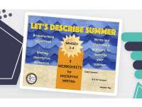 Summer Descriptive Writing Activities preview