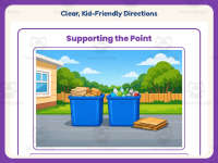 Support the Point Worksheet – 3rd Grade Author’s Purpose & Earth Day preview 4