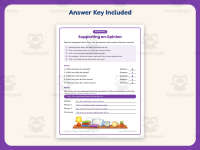Supporting an Opinion Worksheet – 3rd Grade Essays Practice preview 3