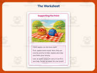 Supporting the Point Worksheet – Kindergarten Author’s Purpose preview 2