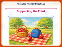 Supporting the Point Worksheet – Kindergarten Author’s Purpose preview 4