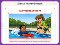 Swimming Lessons Reading Comprehension Worksheet – 3rd Grade Practice preview 4