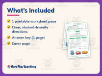 Synonyms List Worksheet – 3rd Grade Grammar Practice + Answer Key preview 5