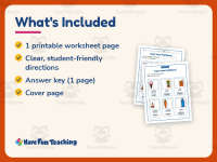 Take Your Positions Worksheet – Kindergarten Following Directions preview 5