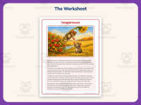Tanglemouse Reading Comprehension Worksheet – 3rd Grade Practice preview 2