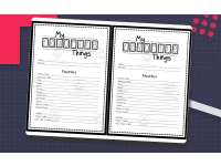 Teacher Favorite Things Form – Staff Appreciation preview