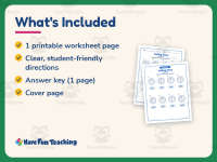Telling Time To The Hour Worksheet – 1st Grade Clocks Practice preview 5