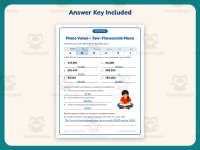 Ten Thousands Place Value Worksheet – 4th Grade Math Practice preview 3