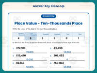 Ten Thousands Place Value Worksheet – 4th Grade Math Practice preview 7