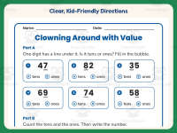 Tens and Ones Place Value Worksheet – 1st Grade Math Practice preview 4