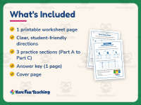 Tens, Ones Place Value Chart – 1st Grade Base 10 Practice + Answer Key preview 5