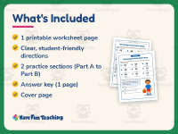 Tens, Ones Place Value Worksheet – 1st Grade Math Practice preview 5