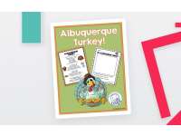 Thanksgiving Activity: Albuquerque Turkey Song and Worksheet preview