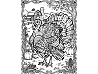 Thanksgiving Coloring Pages Sub Plans Activities Mindfulness Morning preview 2